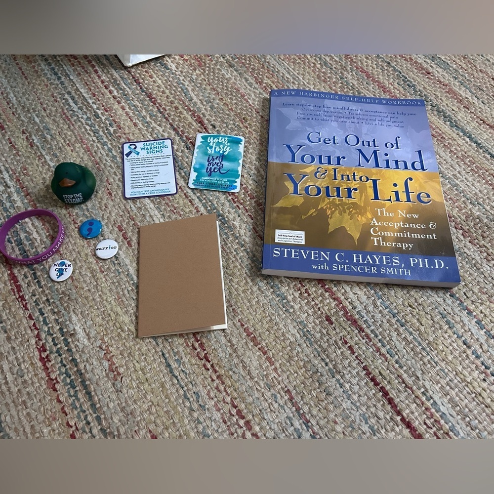 Wellbeing Bundle Get Out of Your Mind And Into Your Life Book